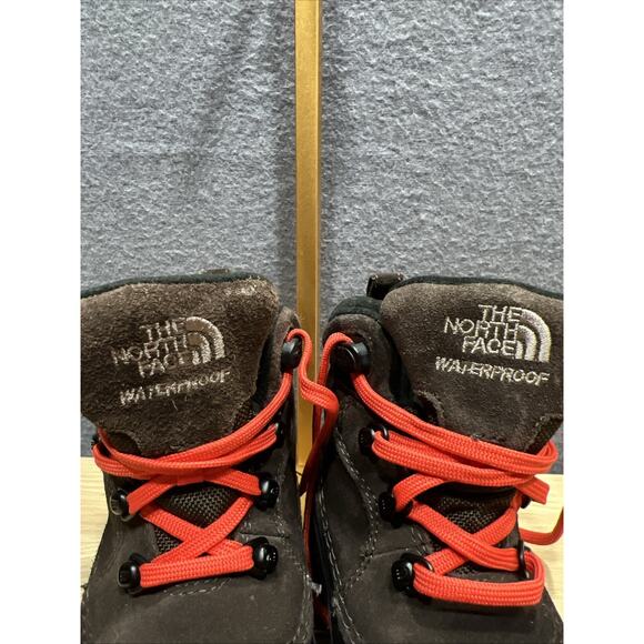 The North Face Chilkat Waterproof Boots Black/Brown Kids Size 11 - Picture 4 of 11